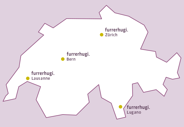 Standorte von furrerhugi in der Schweiz